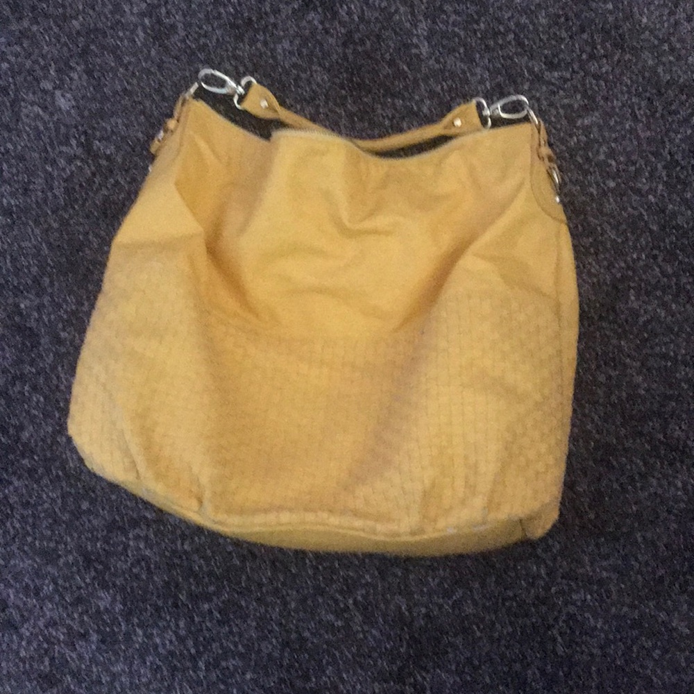 Big yellow purse